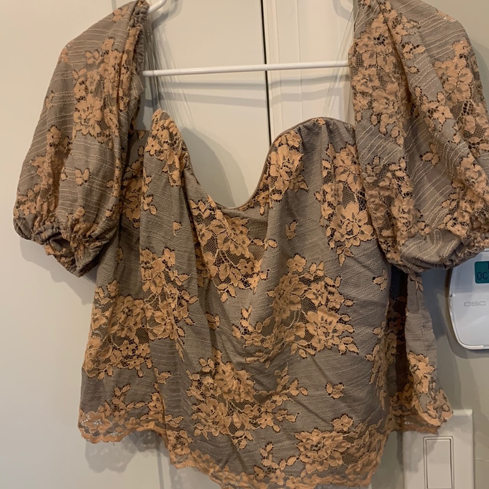 Do+Be corset like crop top